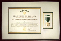 Certificate-Ribbon Mounting